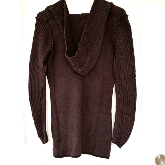 Vintage 2010’s Gap Factory Hooded V Neck Sweater - Picture 8 of 14